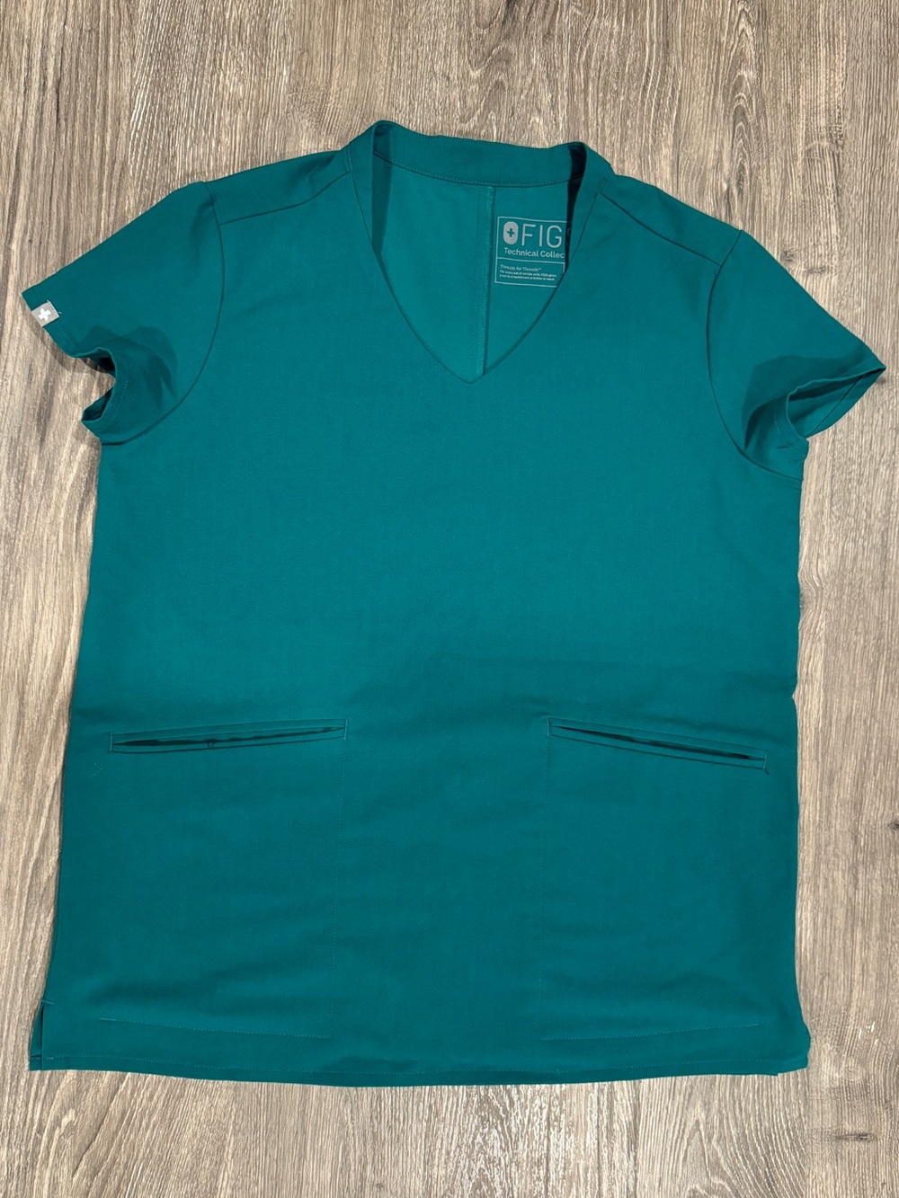 Figs 💚 HUNTER GREEN💚 Women's Dolores Scrub Top Size XS